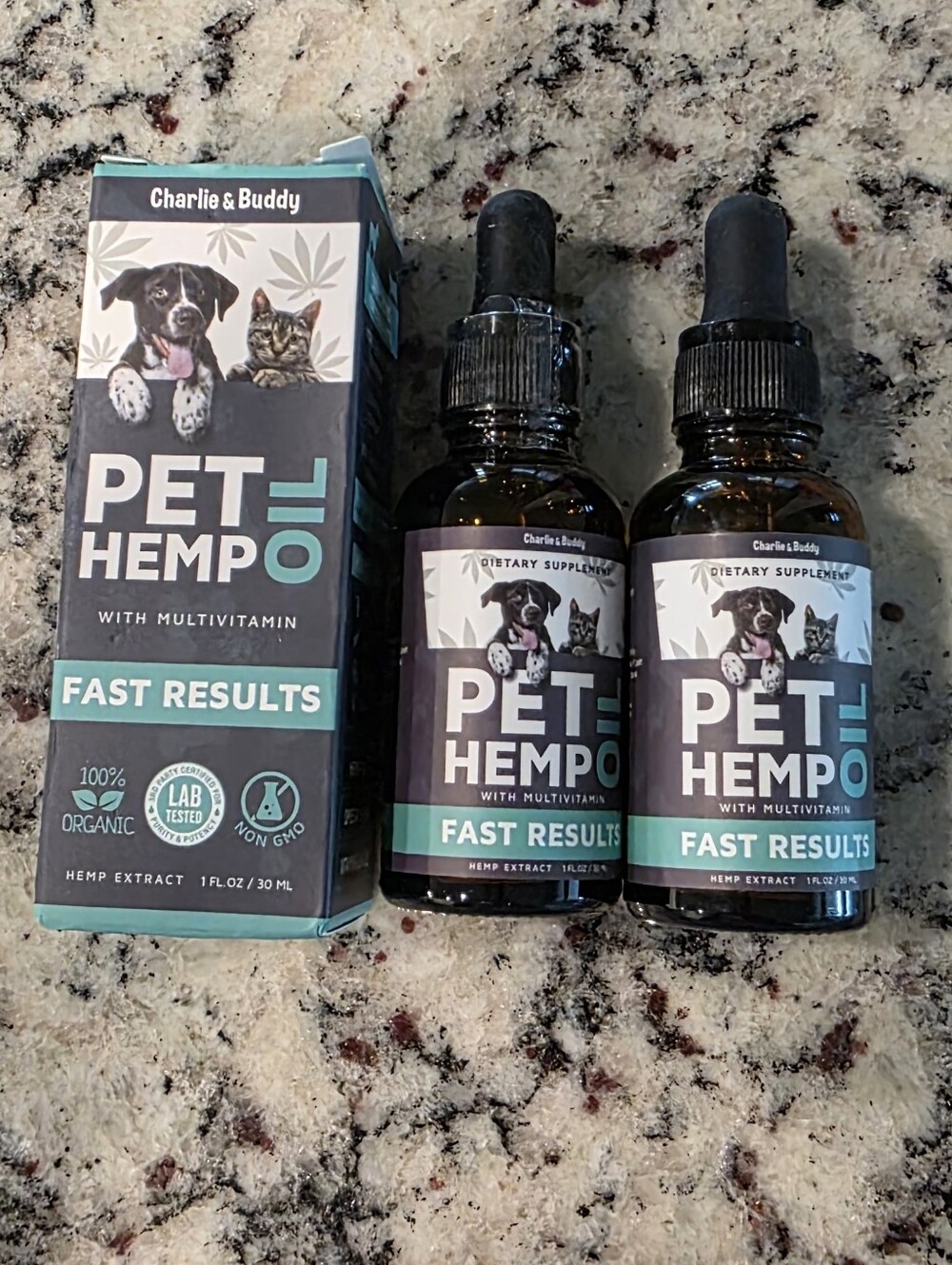 Pet H*mp Oil w/ Multivit (2 unopened, 1 barely used) - $20 MSRP each